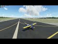 msfs landing at friedrichshafen airport zenith ch701 stol