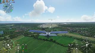 MSFS - Landing at Friedrichshafen Airport - Zenith CH701 STOL