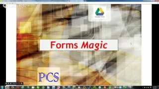 Forms Magic - a Shorter tutorial
