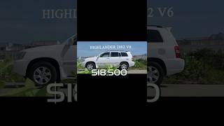 #toyota #highlander #2002 #v6 #special #price #foryou #sale #viral #video #viralshorts