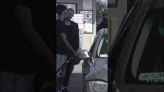 Russian Mafia Stares at People, Then Pays For Their Gas