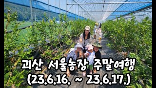 괴산서울농장에서 1박2일 즐기기