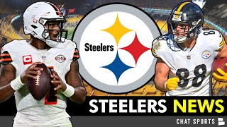 MAJOR Steelers News: Deshaun Watson OUT vs. Steelers + Steelers Injury Updates Ft. Pat Freiermuth
