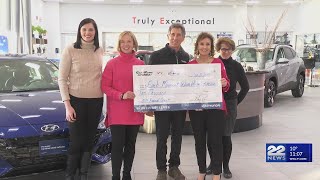 Gary Rome Hyundai's 'Hope on Wheels' donates $10,000 to 'Each Moment We're Alive'