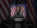 Kamala Harris warns about going 'backwards' on Roe v. Wade anniversary #Shorts