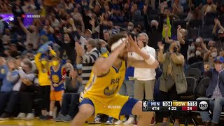 Klay Thompson got his swagger back in this game 😎