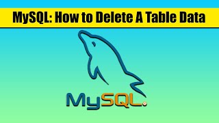 #09 How to Delete A Table Data in MySQL