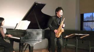 【Classical Saxophone Performance】Debussy Rhapsodie for saxophone and orchestra by Wonki Lee