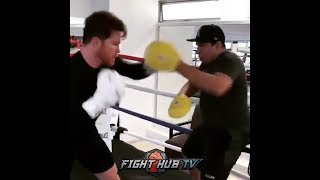 CANELO LOOKING LIKE A BEAST TRAINING FOR GGG REMATCH OR JACOBS FIGHT