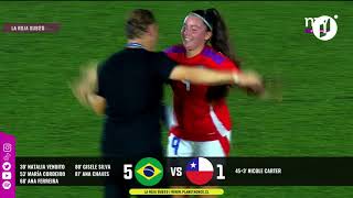 #GolesP11 Chile 1-5 Brasil Fecha 1 Sudamericano Sub-20 Femenino 12-04-2024