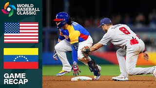 United States vs. Venezuela Game Highlights | 2023 World Baseball Classic