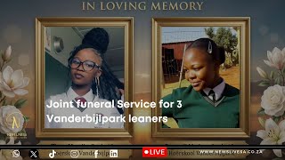 Joint funeral Service for 3 Vanderbijlpark leaners