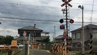 南海高野線の踏切（萩原天神ー北野田）大阪府