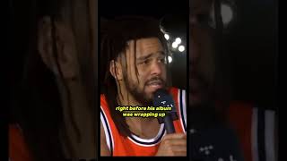 J. Cole on Meeting 21 SAVAGE for the First Time