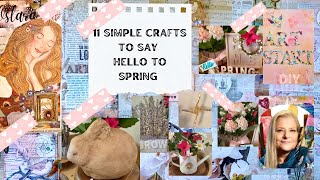 11 Creative Spring Crafts: 🌸 DIY Ideas to Blossom Your Creativity! |ArtStart DIY