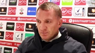Southampton 1-1 Leicester - Brendan Rodgers - Post-Match Press Conference