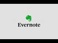 get started by creating notes in evernote using the new note button