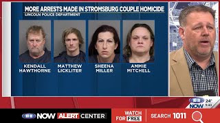 PRESS CONFERENCE: Lincoln Police make 4 more arrests in homicide investigation