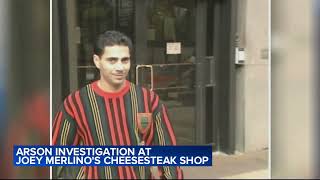 Arson investigation underway at Philadelphia cheesesteak shop co-owned by former