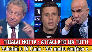 Motta attaccato da tutti Di Canio e Sabatini: Sei confuso !!Non puoi mettere Koop capitano !!