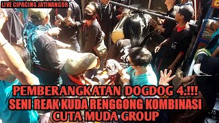 PEMBERANGKATAN DOGDOG KAJALAN.!!! SENI REAK KUDA RENGGONG CUTA MUDA GROUP ~ LIVE CIPACING JATINANGOR