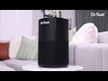 Dr Trust USA Zurich Home Air Purifier with HEPA Filter + UV LED 4 Stage Filtration & Air Quality 908