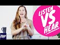 LISTEN & HEAR - What's the difference? | English Vocabulary | Go Natural English