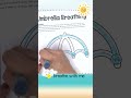 Hand Tracing Breathing Exercise | Summer Umbrella Breathing Exercises for Kids