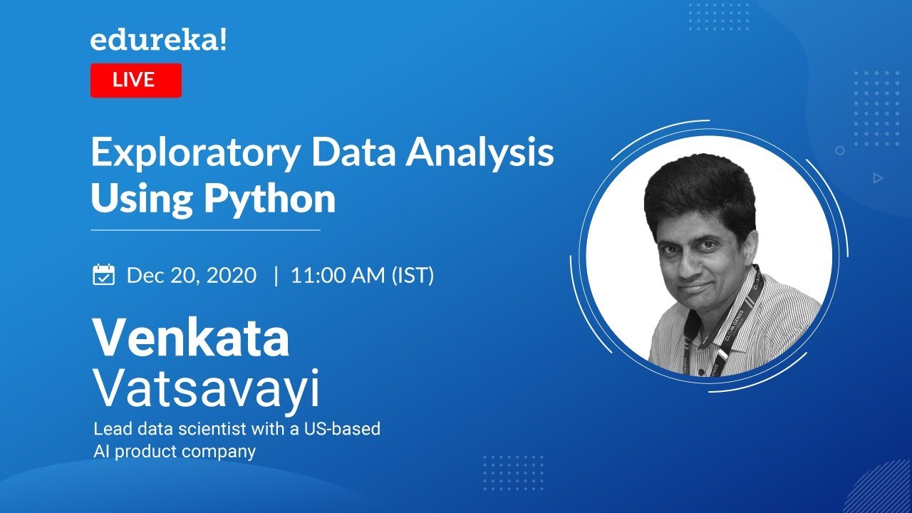 Python For Exploratory Data Analysis Data Analysis With Python Python For Exploratory Data Analysis Data Analysis With Python