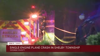 State police investigating deadly plane crash in Oceana Co.