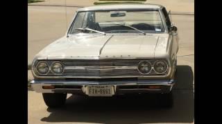 1965 Chevelle SS before and after restoration