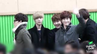 [FANCAM] 130207 EXO in SEHUN's Graduation