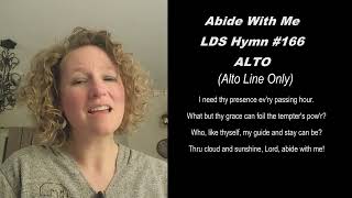 Abide With Me ALTO (LDS Hymn #166) Sing With Rachael