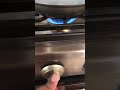 How to turn off a gas stove burner