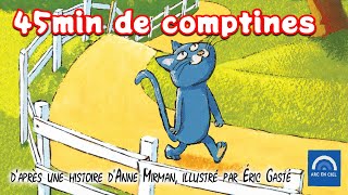 Je suis un chat bleu - 45min de comptines pour chanter et s'amuser avec les bébés et les enfants !