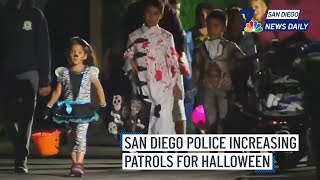 Thurs. Oct. 31 | San Diego police increasing patrols for Halloween | NBC 7