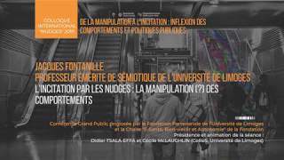 Conférence grand public  : « L’incitation par les nudges : la manipulation (?) des comportements »