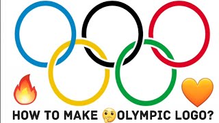 How to make🤔OLYMPIC LOGO💥🔥🧡💯? | Using Python 👑 #python #viral #coding