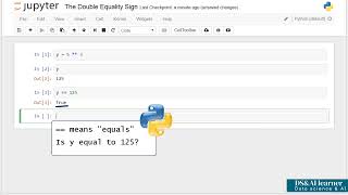 The Double Equality Sign