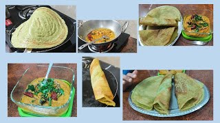 Telugu style - Crisp Pesarattu and Allam Pachadi/ மொறு மொறு ஆந்திரா பெசரட்டு/ அல்லம் (இஞ்சி) பச்சடி