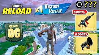 OG Fortnite Reload | MYTHIC MK7 (0.0001%) \u0026 JULE'S GRAPPLER | High Kill Gameplay | Keyboard \u0026 Mouse