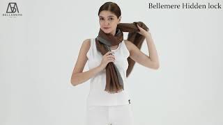 Bellemere New York 100% cashmere shawl and scarf