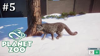 プラネットズーでまったり楽しく動物園づくり【Planet Zoo】#5 ユキヒョウ