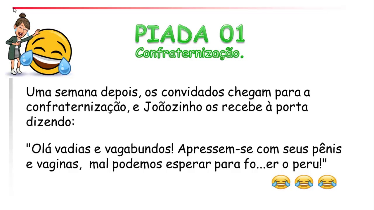 Piadas Engraçadas Do Joãozinho Youtube