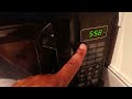 how to lock unlock microwave and how to set the clock on the mainstays microwave