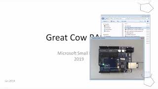 Great Cow BASIC and Microsoft Small BASIC. A simple communications application