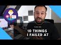 10 Projects I FAILED at as a Developer (and why they were still helpful 😱)