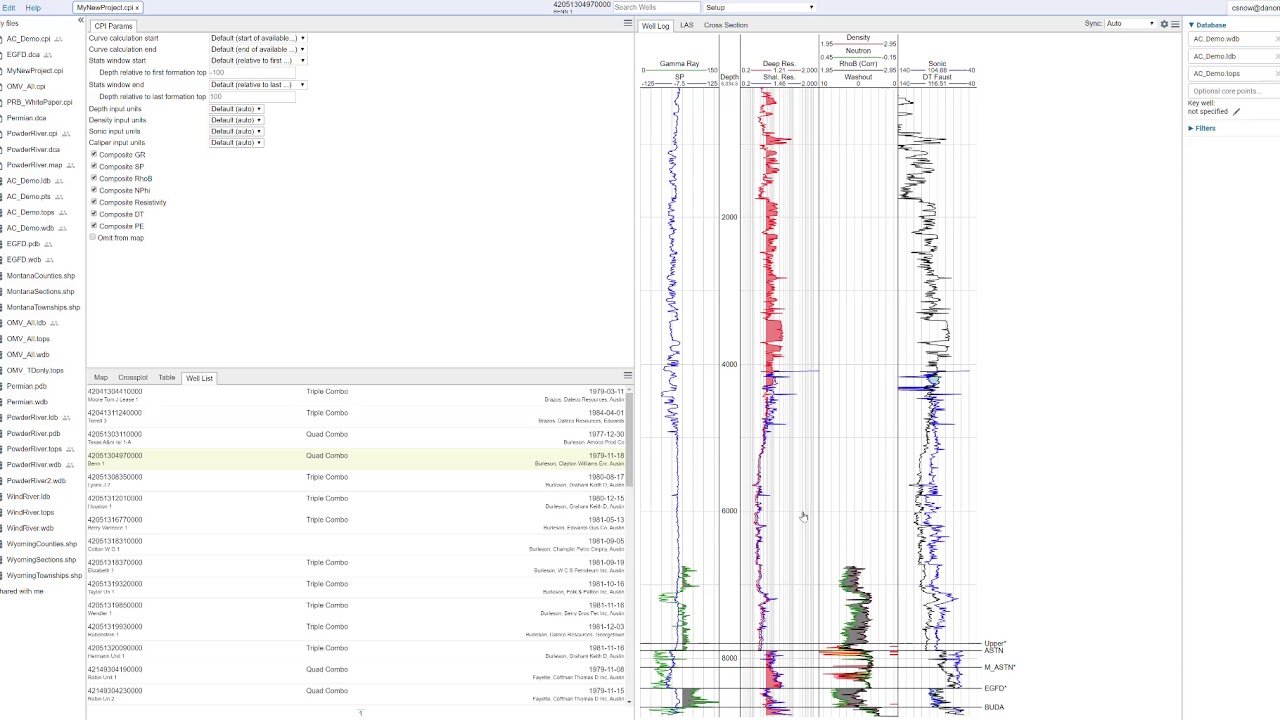 Danomics - Petrophysical Project Setup - YouTube