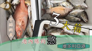 [Hong Kong HK Fishing : BoatGame] Victoria Harbour Fishing Video {With English subtitles}