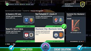 FIFA 23 Marquee Matchups [XP] - Manchester City v Manchester United SBC - Cheap Solution & Tips